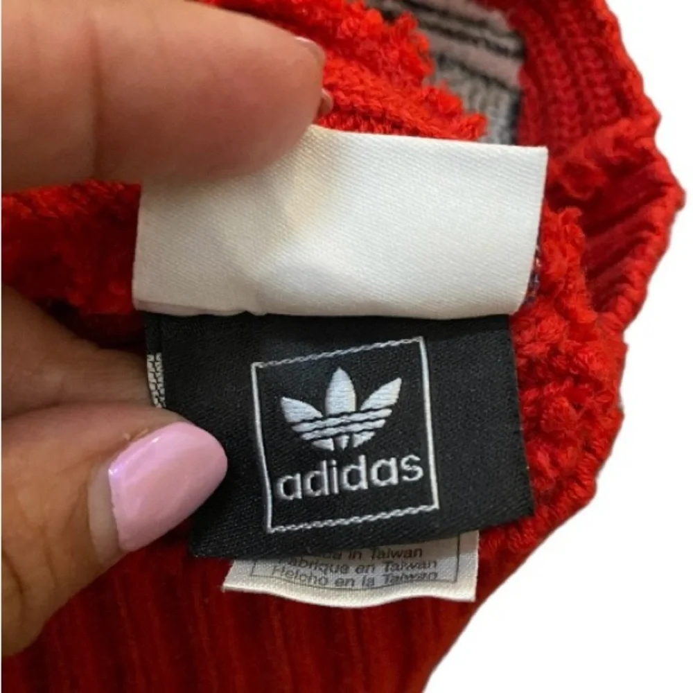 Kids Red Knit Beanie
